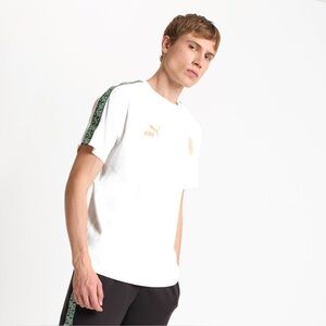 AC MILAN WHITE T-SHIRT KING COLLECTION ,SIZE Medium. MSRP $40.00